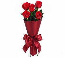 Букет 5 Красных роз Эдлесс Лав #REPLACE_PRED# Дивном