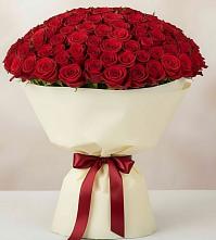 Букет 101 Красная роза Милано в Дивном