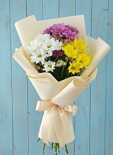 Букет цветов из:  Хризантемы #REPLACE_PRED# Дивном