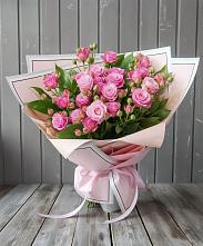 Букет Розовый кустик #REPLACE_PRED# Дивном