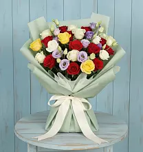Букет цветов из:  Розы #REPLACE_PRED# Дивном
