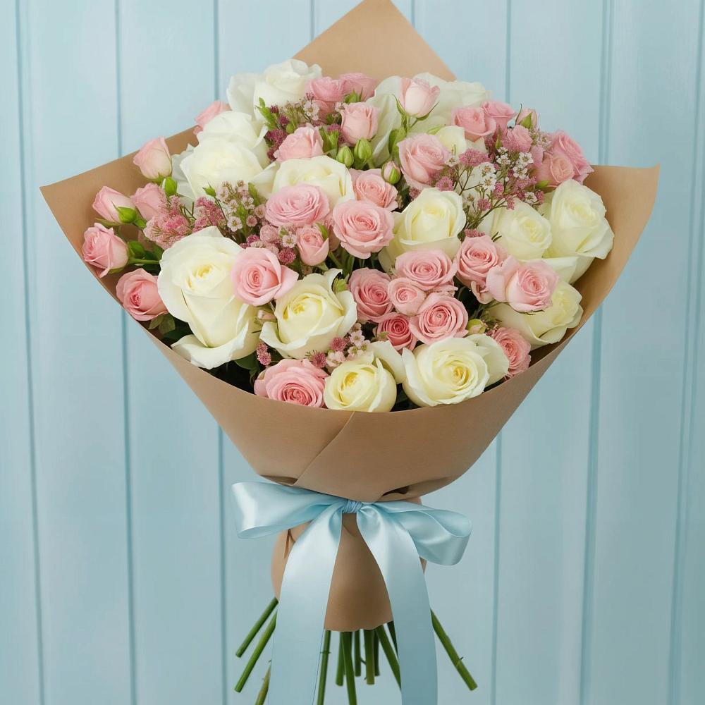 Букет цветов из: Розы в Дивном