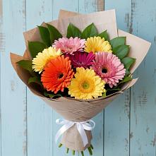 Букет цветов из:  Герберы #REPLACE_PRED# Дивном
