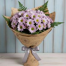 Букет цветов из:  Хризантемы #REPLACE_PRED# Дивном