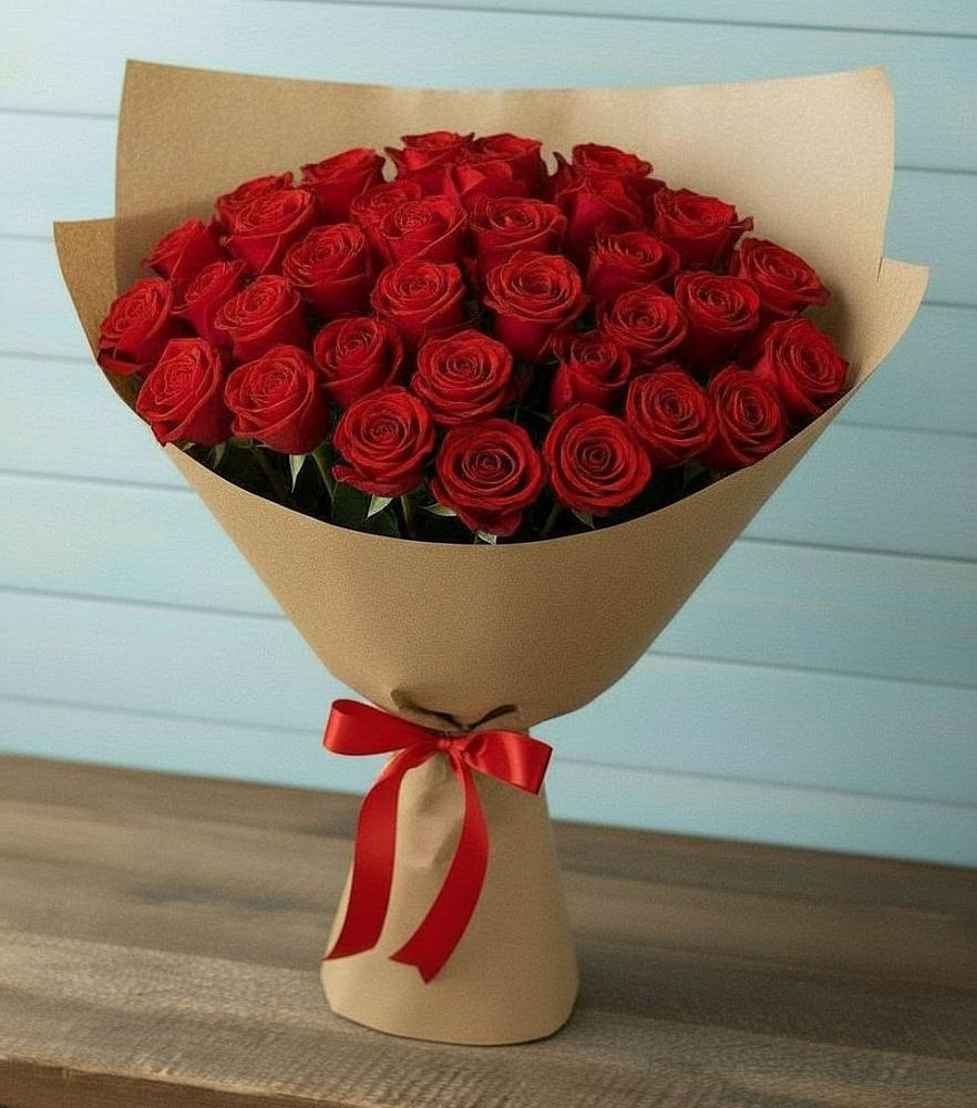 Букет Красные розы Милано в Дивном