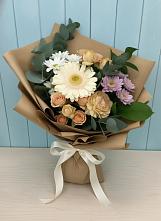 Букет цветов из:  Герберы и Хризантемы в Дивном
