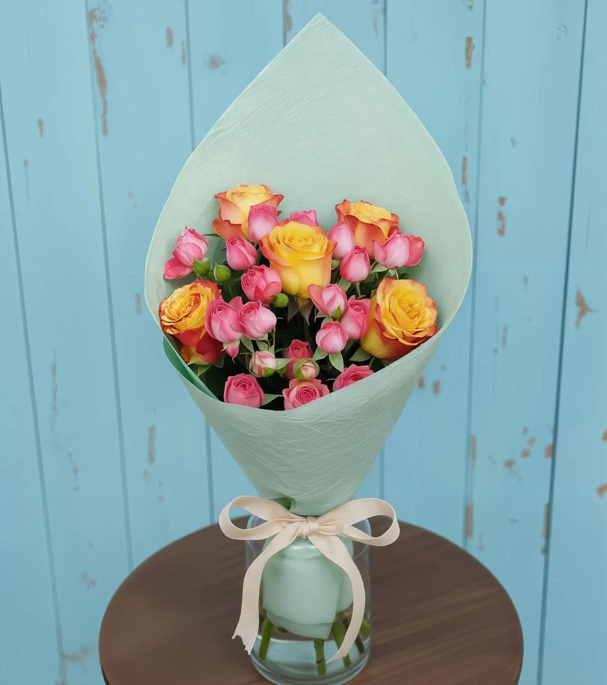 Букет цветов из: Розы в Дивном