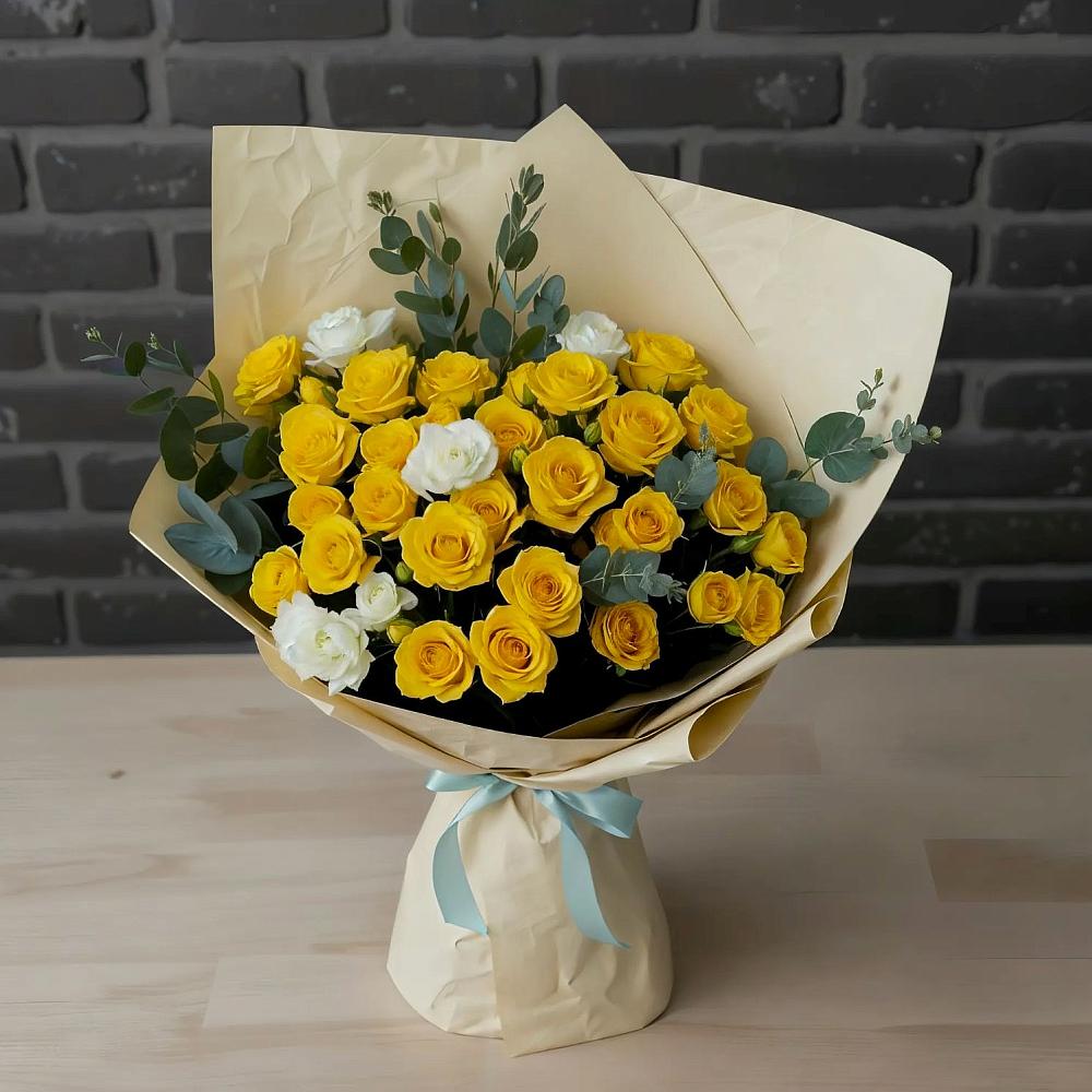 Букет цветов из: Розы в Дивном