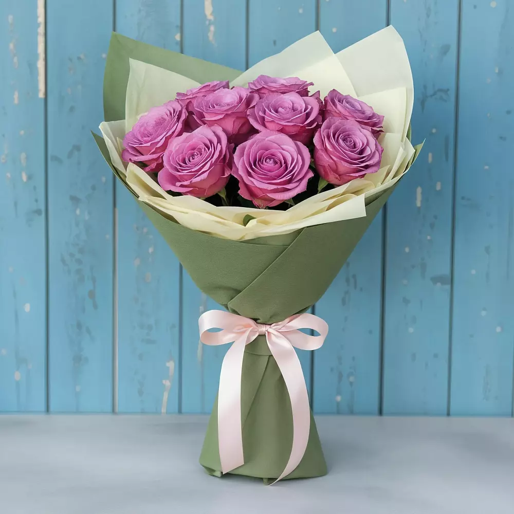 Букет Розы Фёрст Леди в Дивном