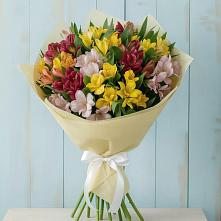 Букет цветов из:  Альстромерии в Дивном