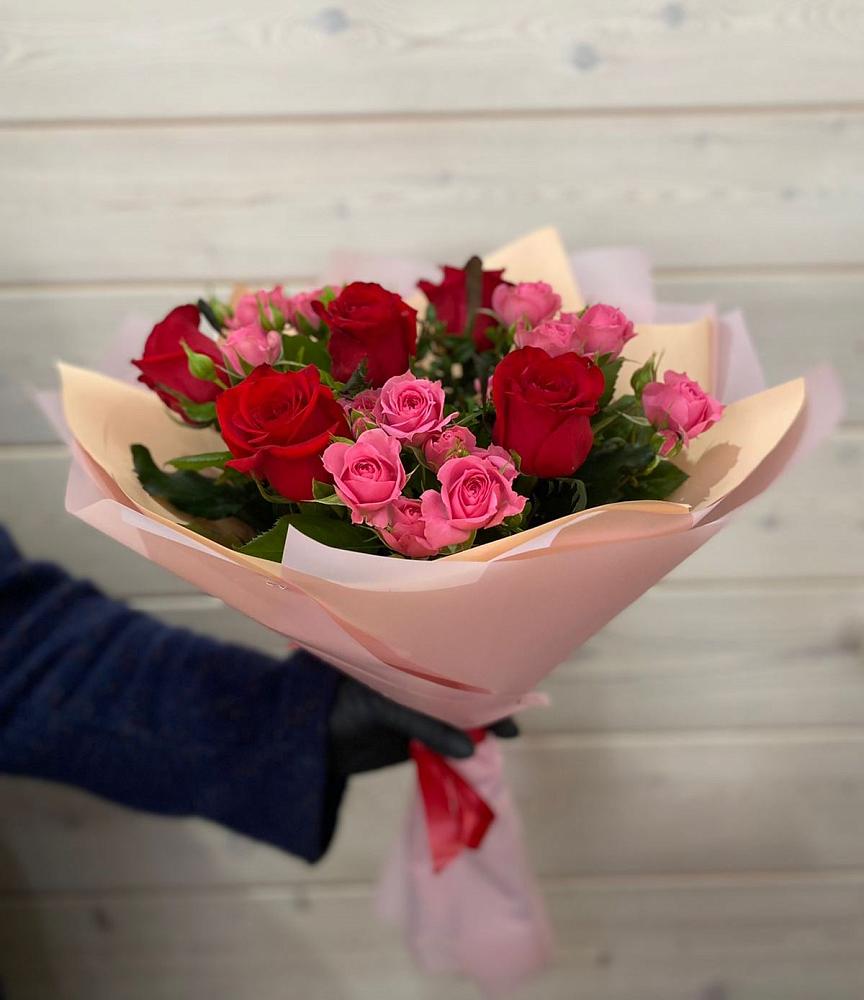 Букет цветов из: Розы в Дивном