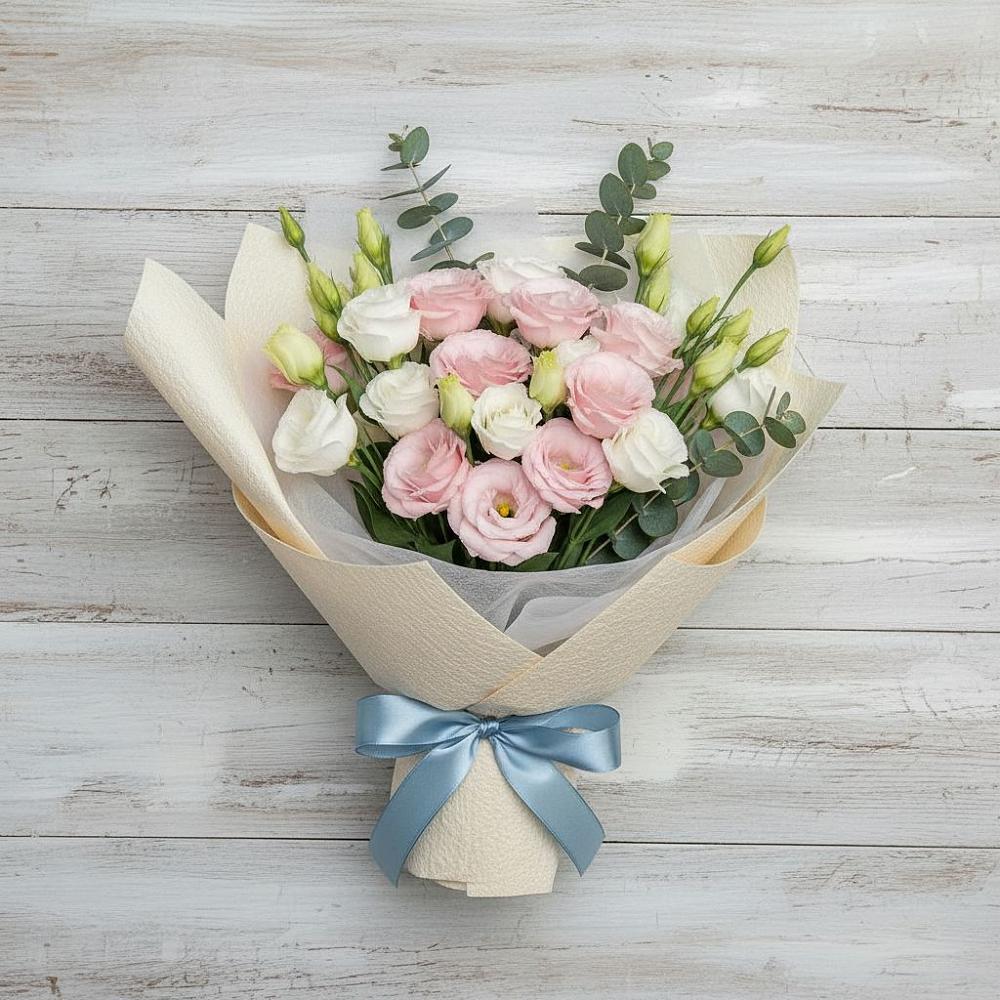 Букет цветов из: Лизиантусы в Дивном